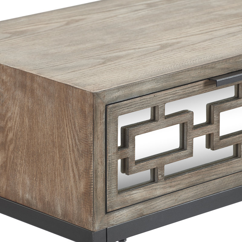 Hayworth mirrored console table discount